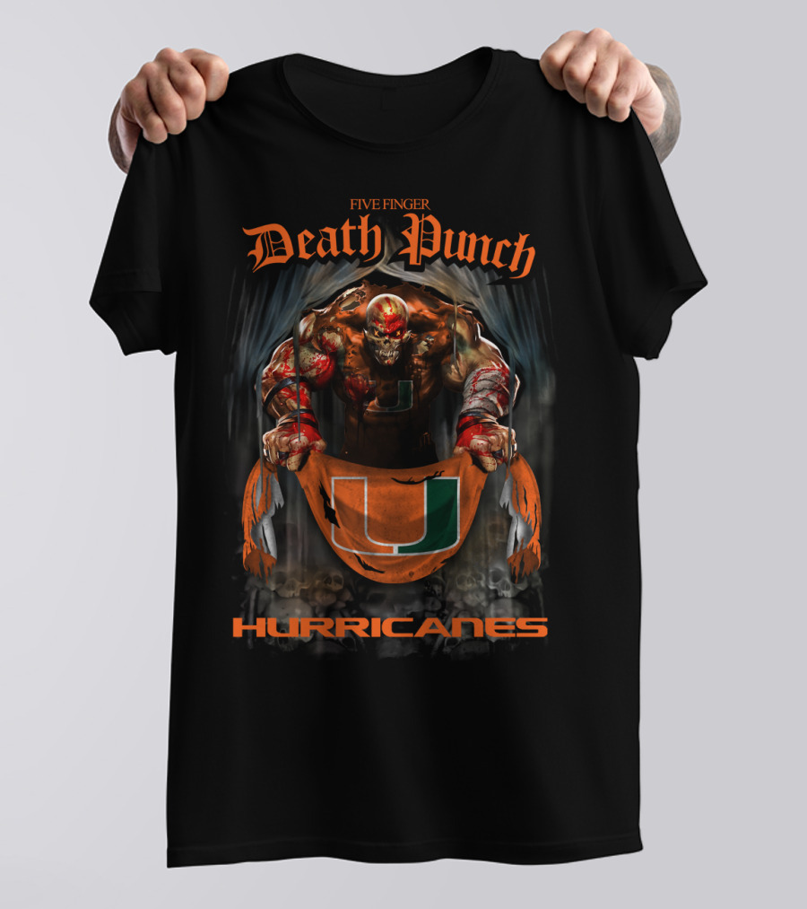 Five Finger Death Punch Miami Hurricanes T-Shirt