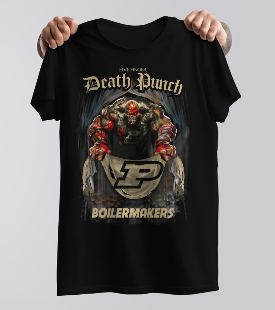 Five Finger Death Punch Purdue Boilermakers T-Shirt