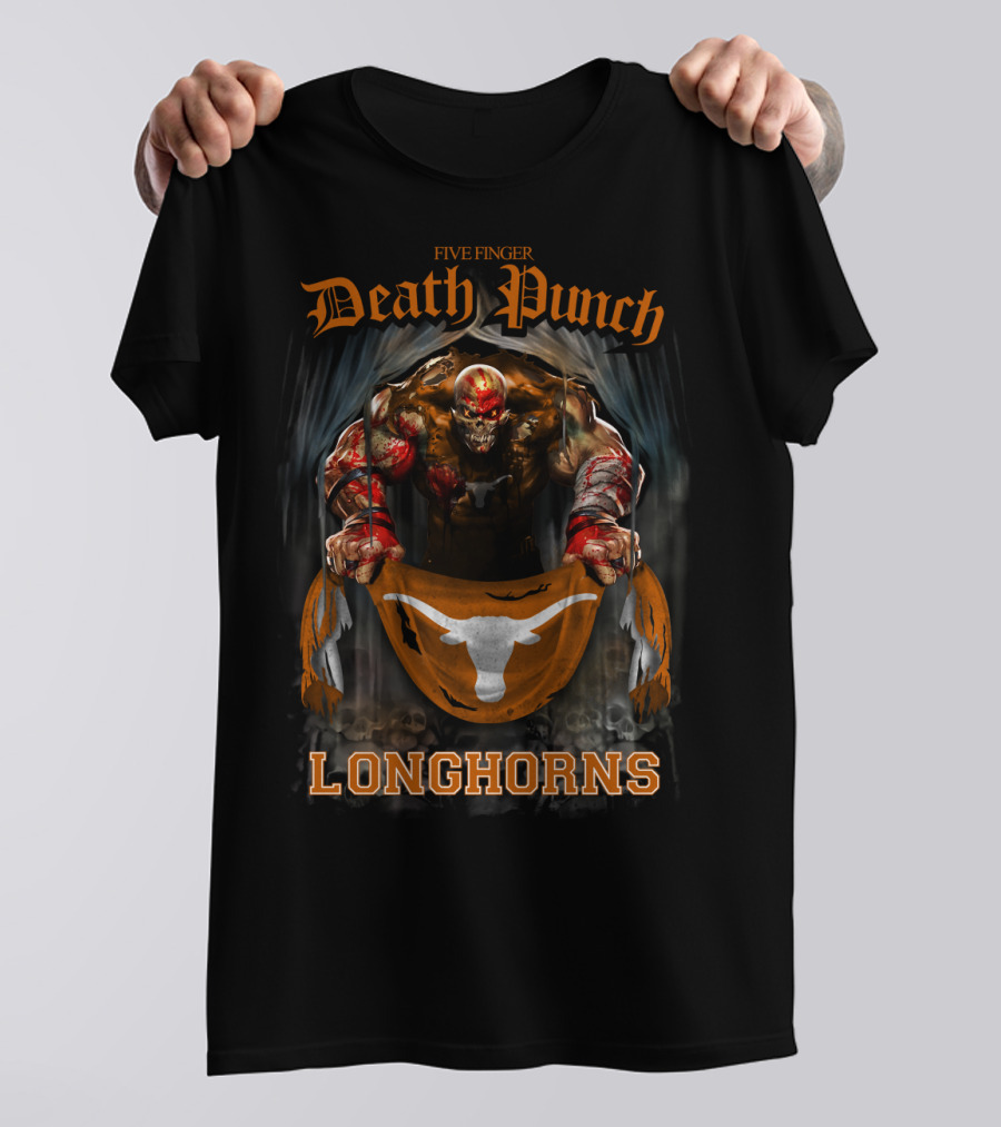 Five Finger Death Punch Longhorns T-Shirt