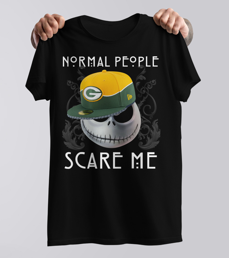 NORMAL PEOPLE SCARE ME Packers T-Shirt