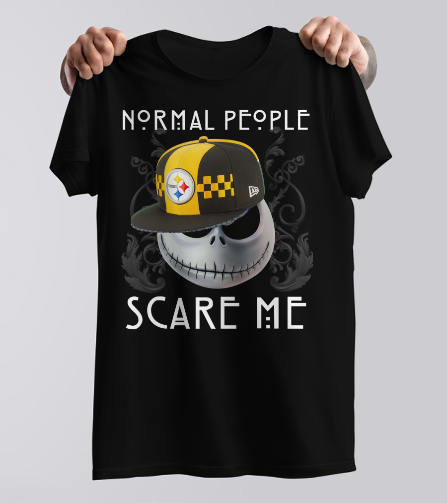 Normal People Scare Me Steelers T-Shirt