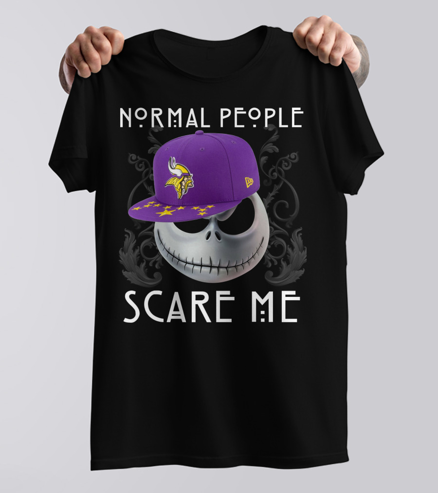 NORMAL PEOPLE SCARE ME JACK VIKINGS T-Shirt