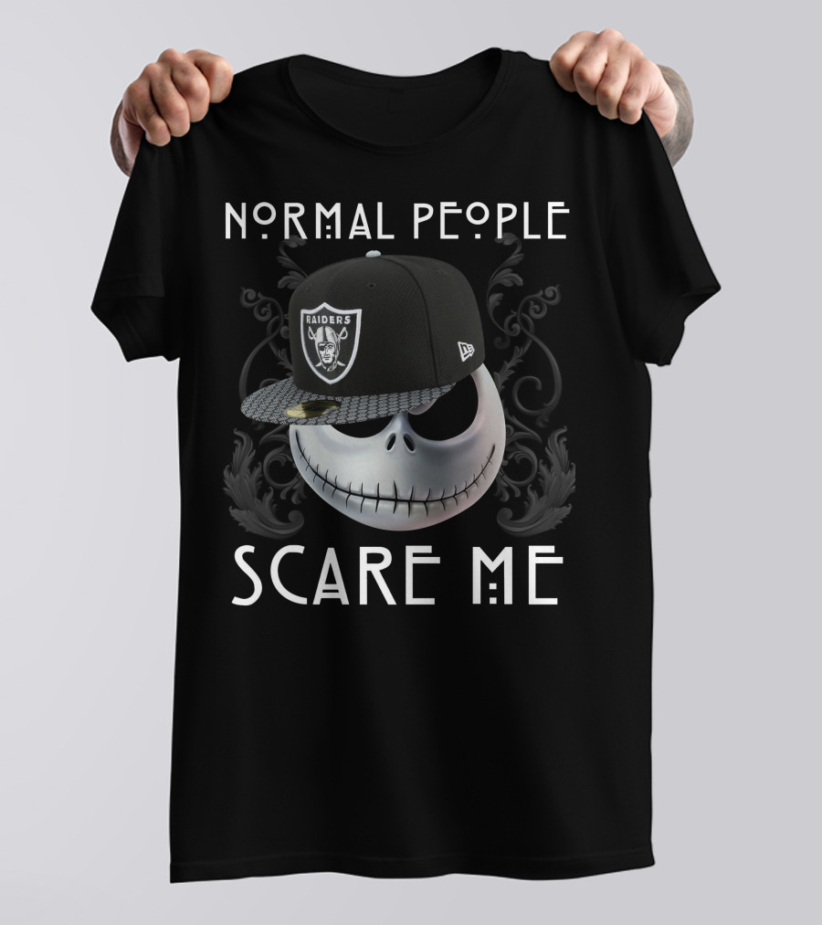Normal People Scare Me Raiders Jack T-Shirt