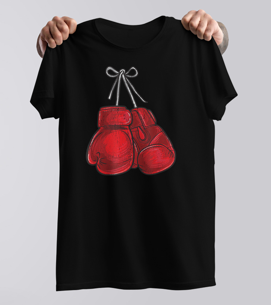 Boxer Red Boxing Gloves T-Shirt