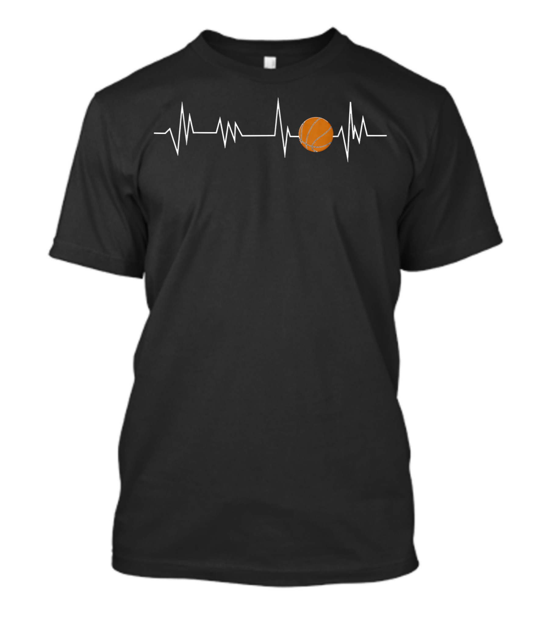 Heartbeat Basketball Sport Ath Ball T-Shirt