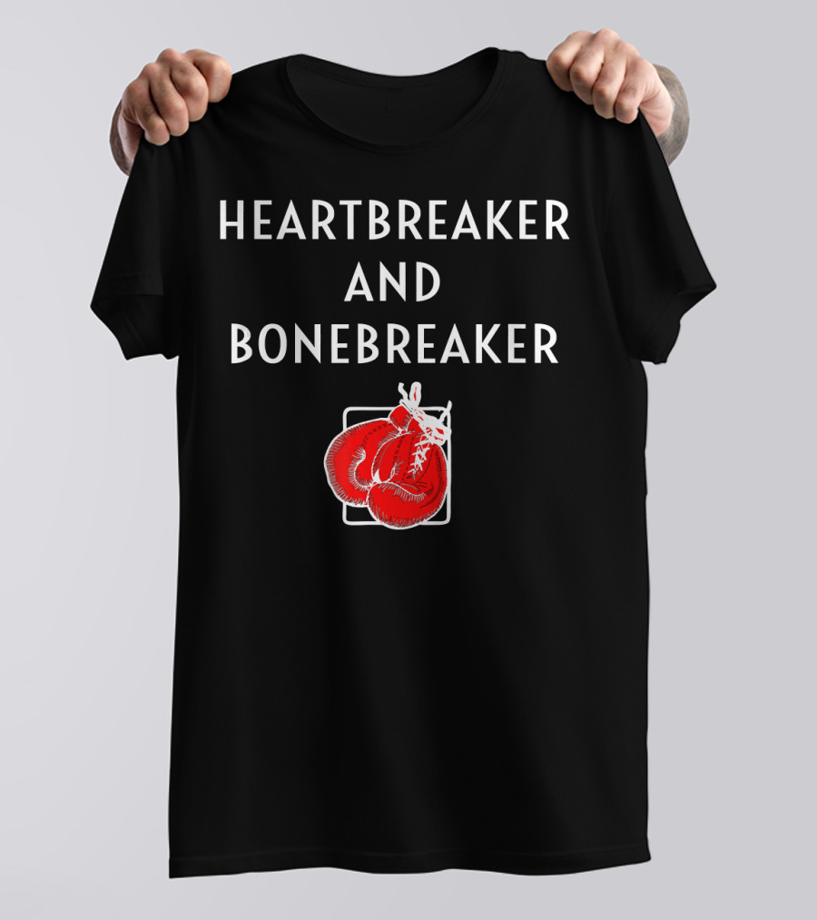 Heartbreaker And Bonebreaker Woman Boxer Boxing Gloves T-Shirt
