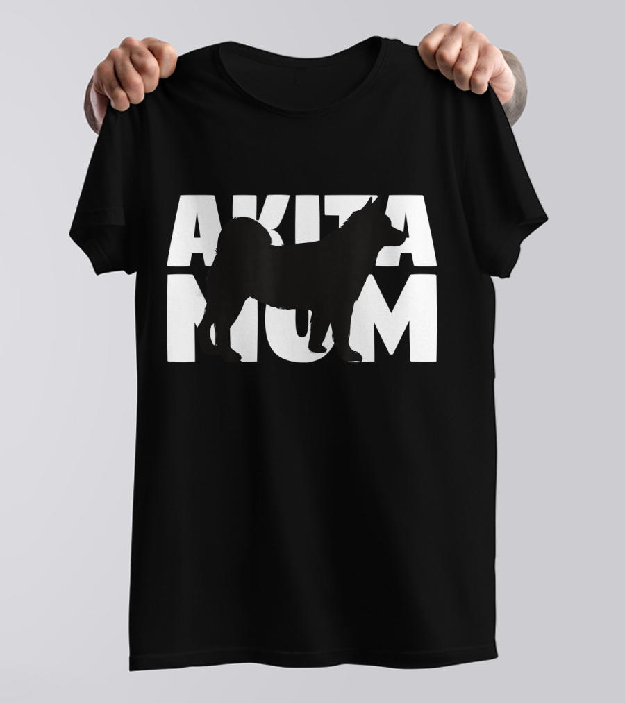 Akita Mom Akita Dog T-Shirt