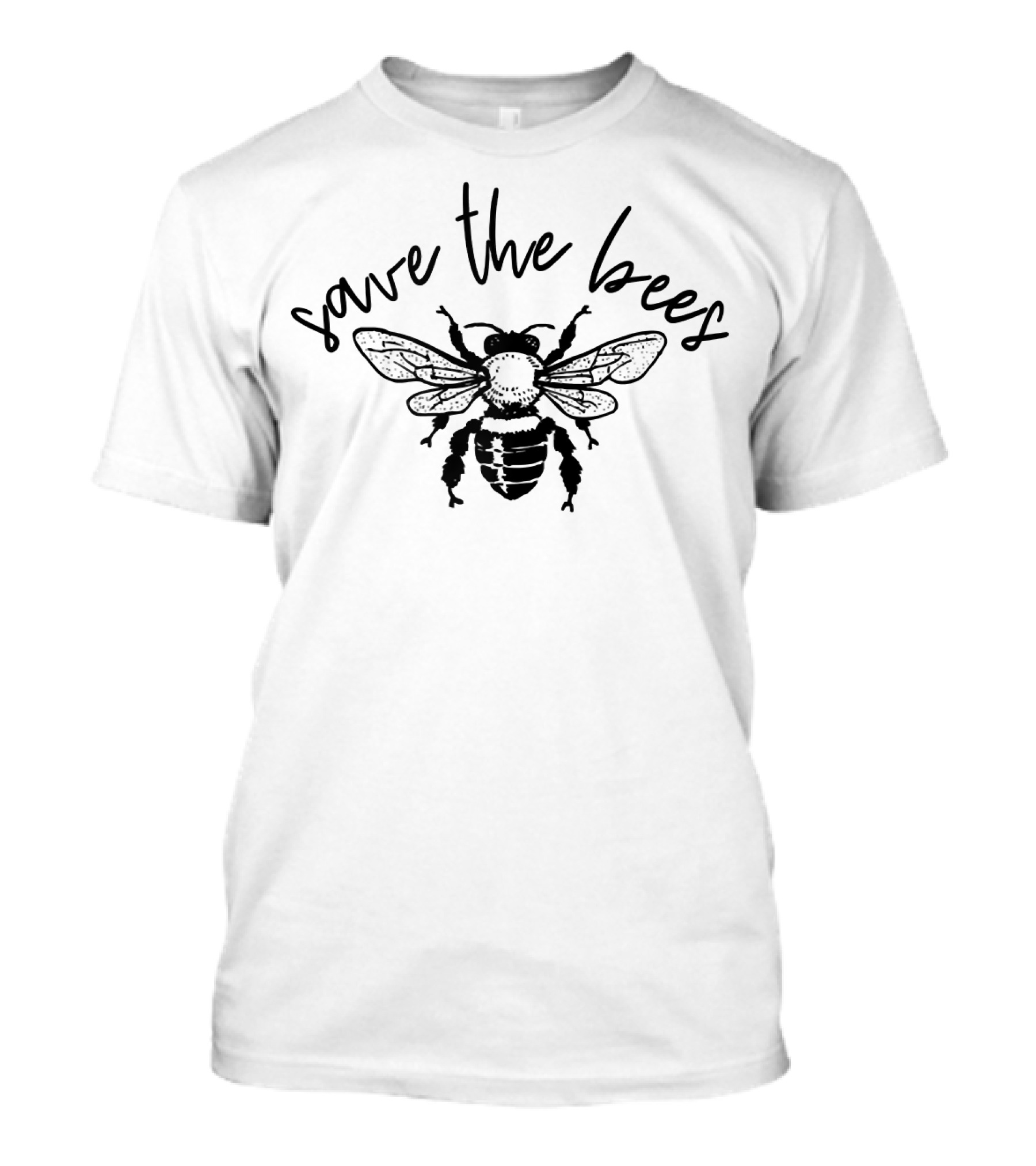 Save The Bees Vintage Conservation Bohemian T-Shirt