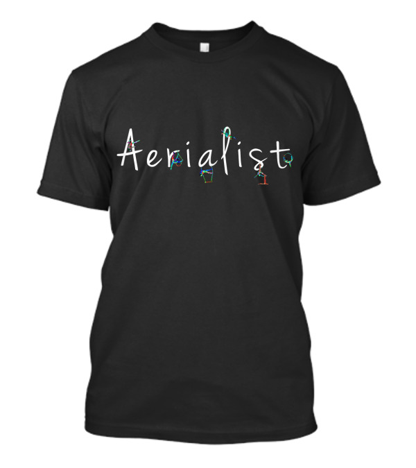 Aerialist Yoga Silk Trapeze Hoop T-Shirt