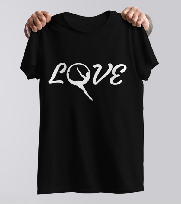 Love Aerial Yoga Silks Lyra Pose T-Shirt