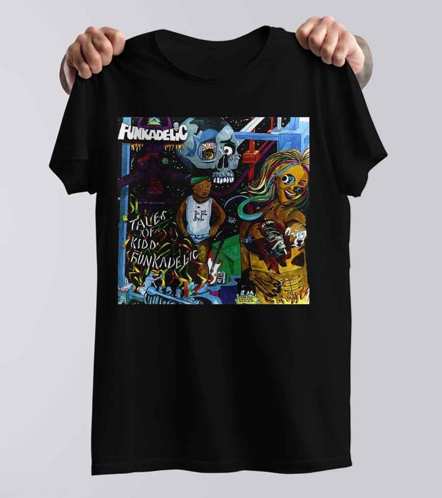Funkadelic Tales Of Kidd Funkadelic Vibrant Psychedelic T-Shirt