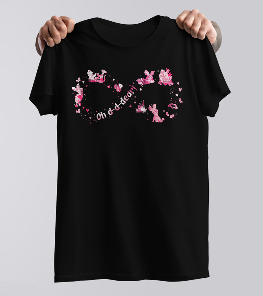 Oh D-D-D-Dear Piglet Infinity T-Shirt