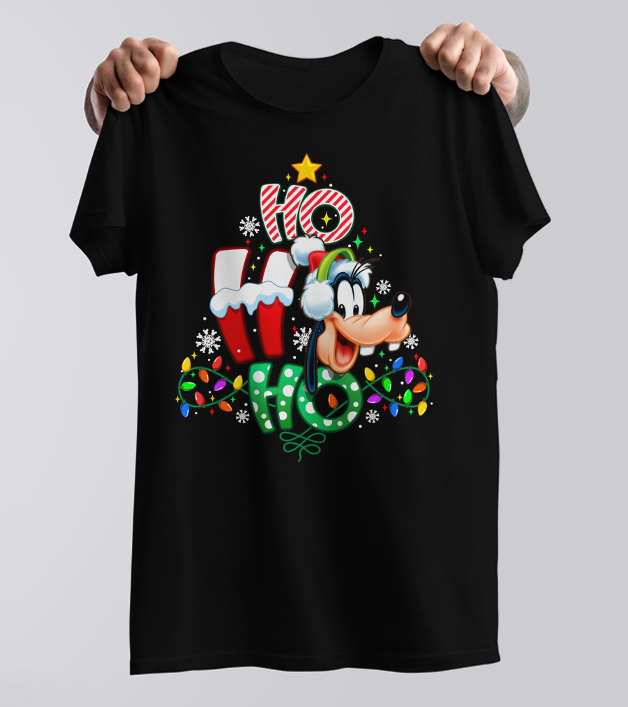 Disney Goofy Christmas Ho Ho Ho T-Shirt