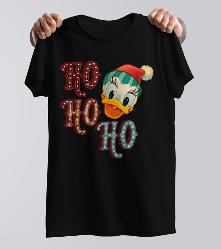 Ho Ho Ho Daisy Holiday Fun T-Shirt