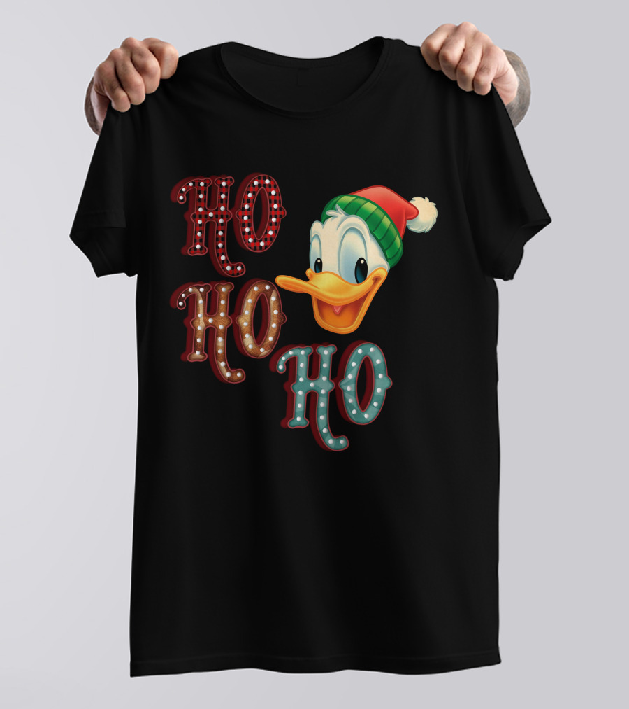 Ho Ho Ho Donald Christmas Hat T-Shirt
