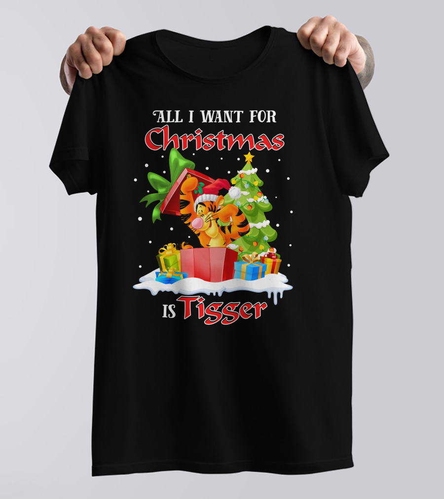 All I Want For Christmas Is Tigger T-Shirt