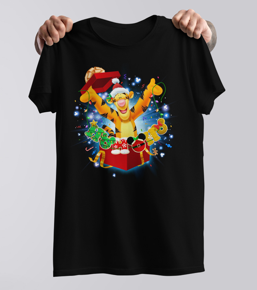 Tigger Christmas Celebration Disney Magic Pixar T-Shirt