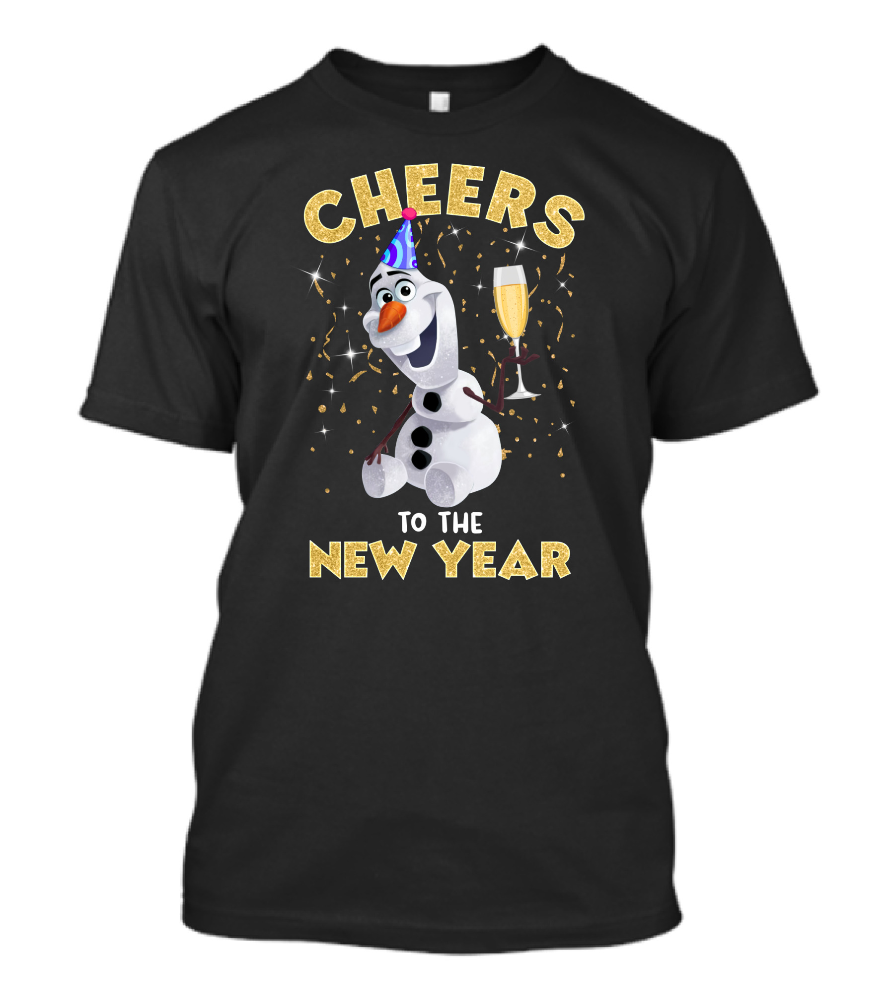 Cheers To The New Year Ol Champagne T-Shirt