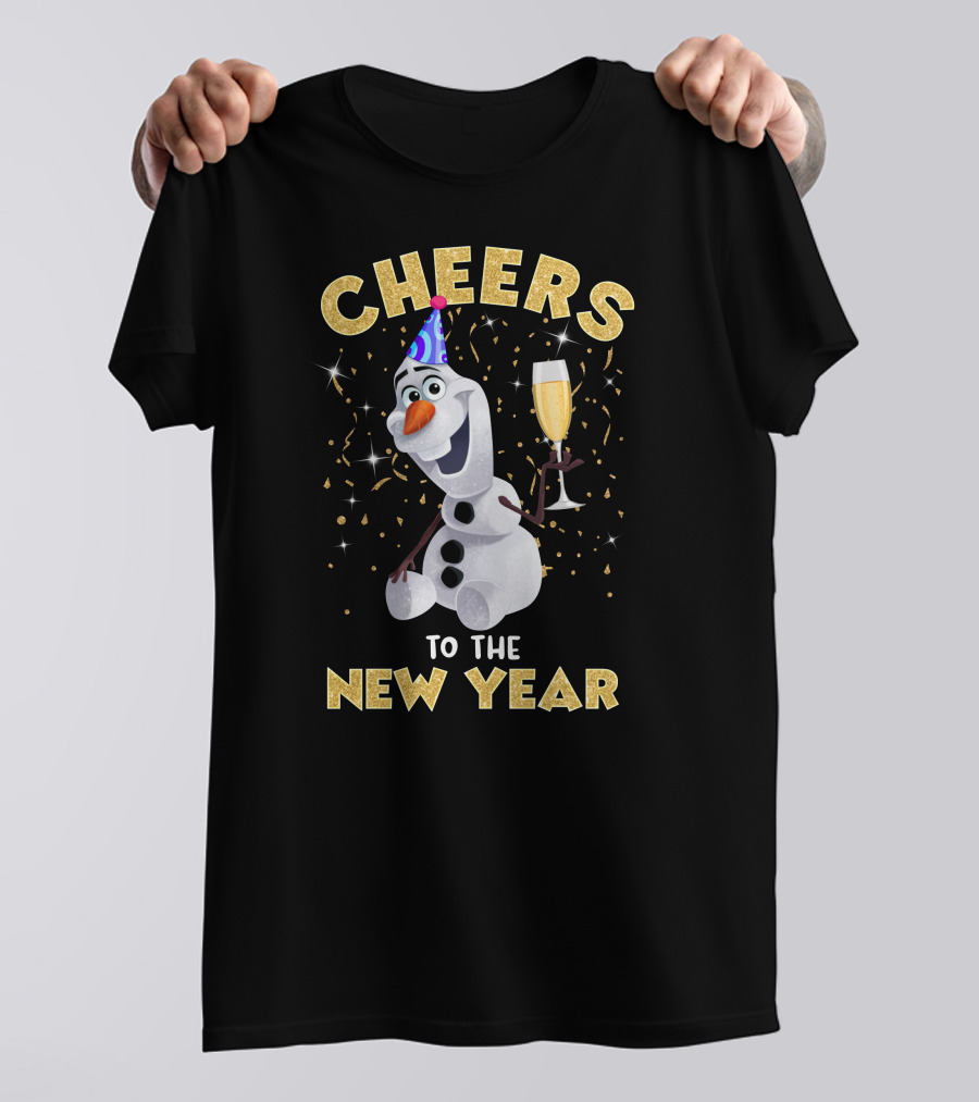 Cheers To The New Year Ol Champagne T-Shirt