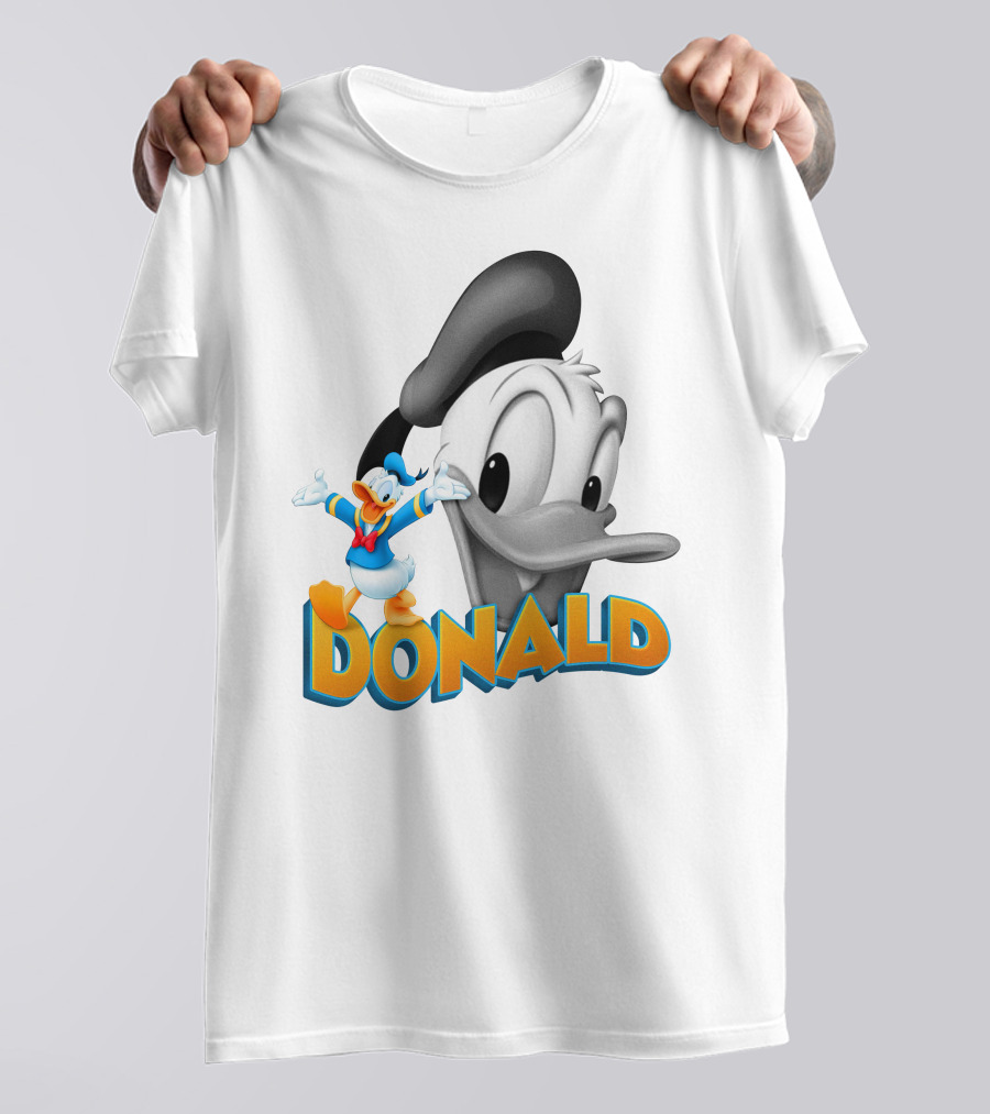 Donald Duck Classic Animation Character T-Shirt