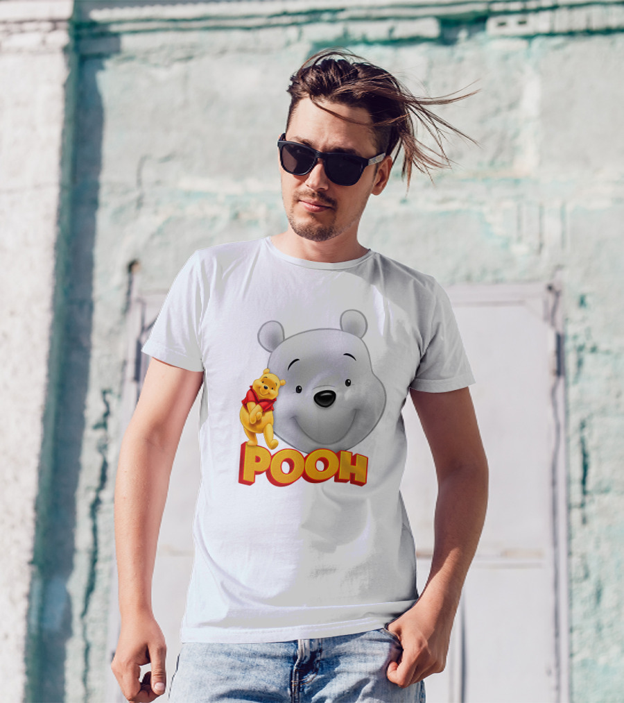 Winnie The Pooh Bear Cute And Cuddly Icon T-Shirt
