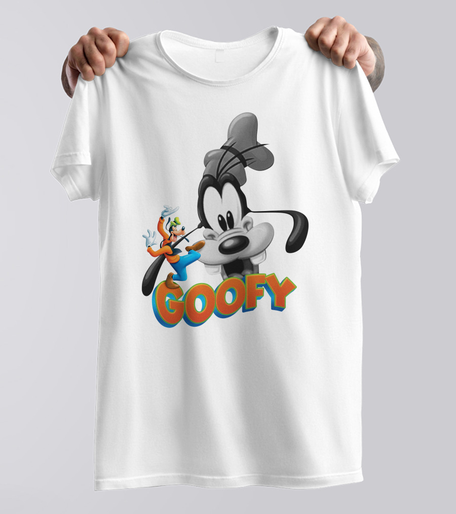 Goofy Disney Character With Classic Animation Style T-Shirt