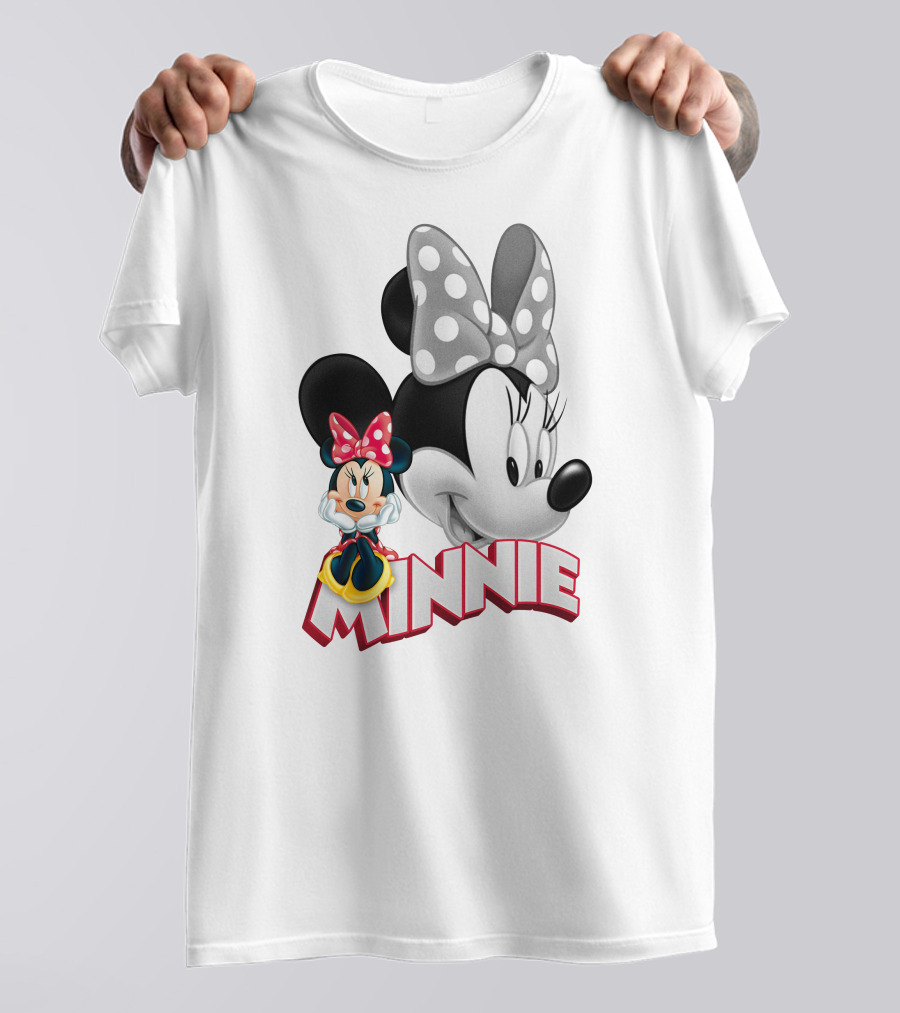 Minnie Mouse Large Polka Dot Bow T-Shirt