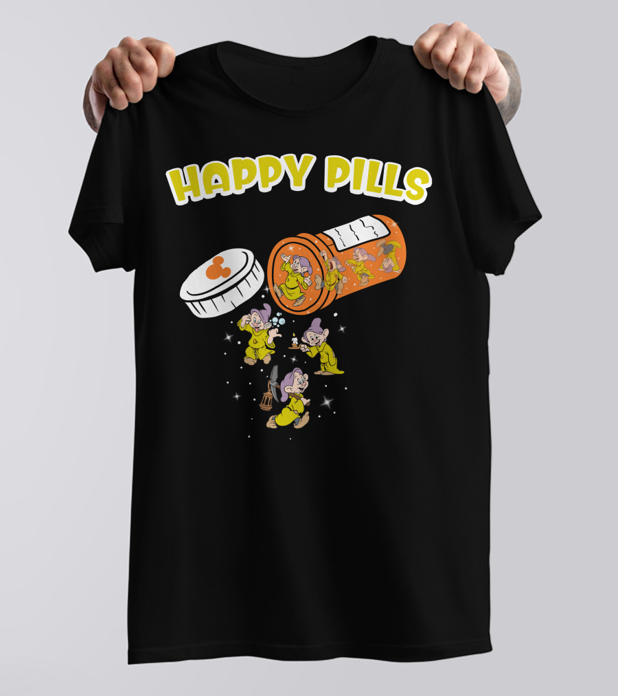 HAPPY PILLS Dopey Dwarf Animation T-Shirt