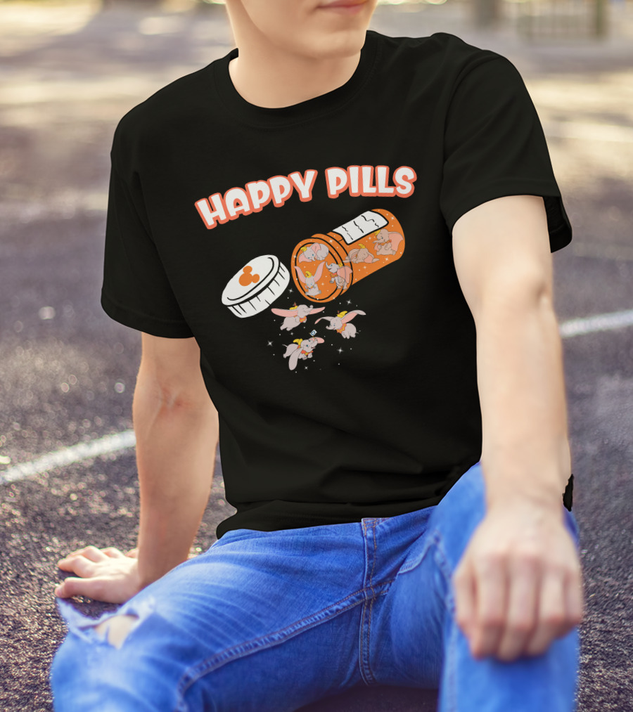 HAPPY PILLS Dumbo Magic T-Shirt