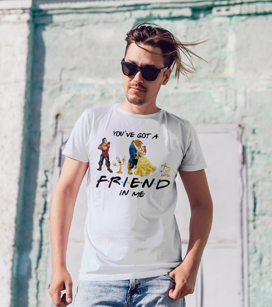 You've Got A Friend In Me Beauty And The Beast Friends Icons T-Shirt