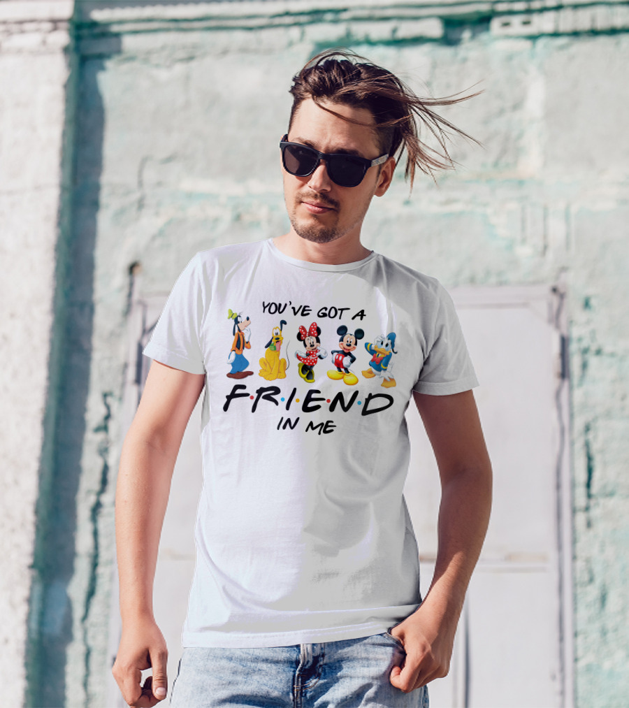 You’ve Got A Friend In Me With Mickey, Minnie, Donald, Goofy, And Pluto T-Shirt