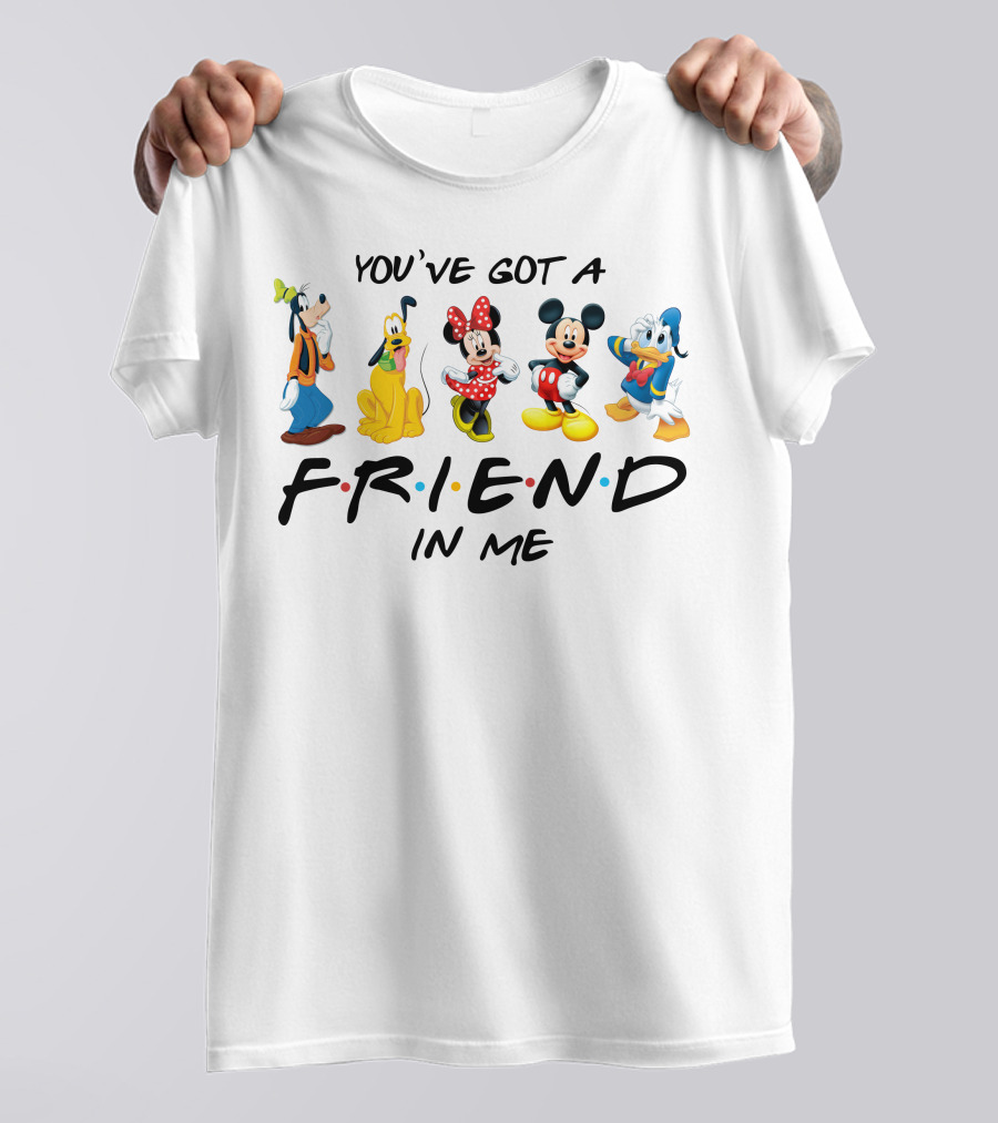 You’ve Got A Friend In Me With Mickey, Minnie, Donald, Goofy, And Pluto T-Shirt