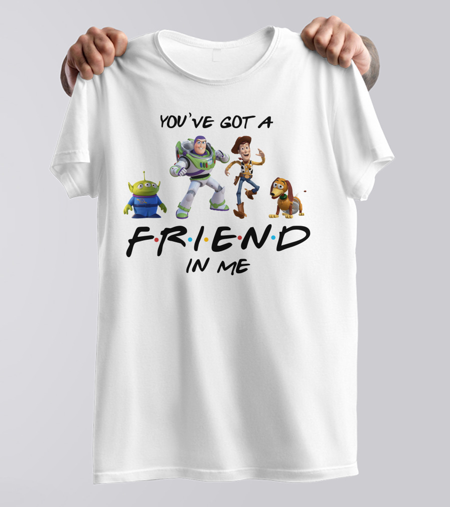 You've Got A Friend In Me Toy Story Characters T-Shirt
