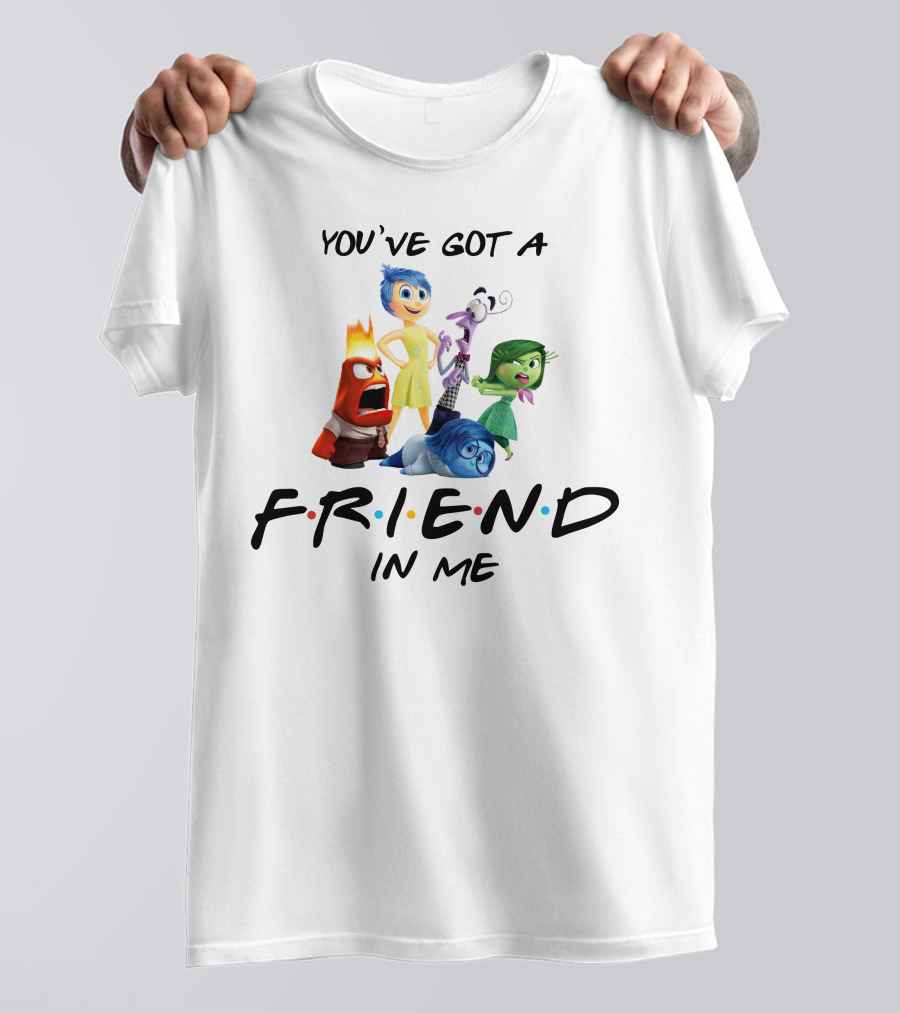 YOU'VE GOT A FRIEND IN ME INSIDE OUT PIXAR CHARACTERS T-Shirt