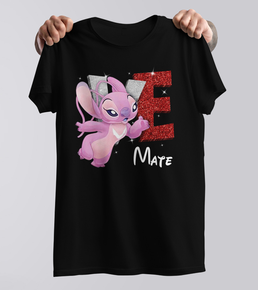 Love Mate Angel Experiment 624 Sparkle T-Shirt