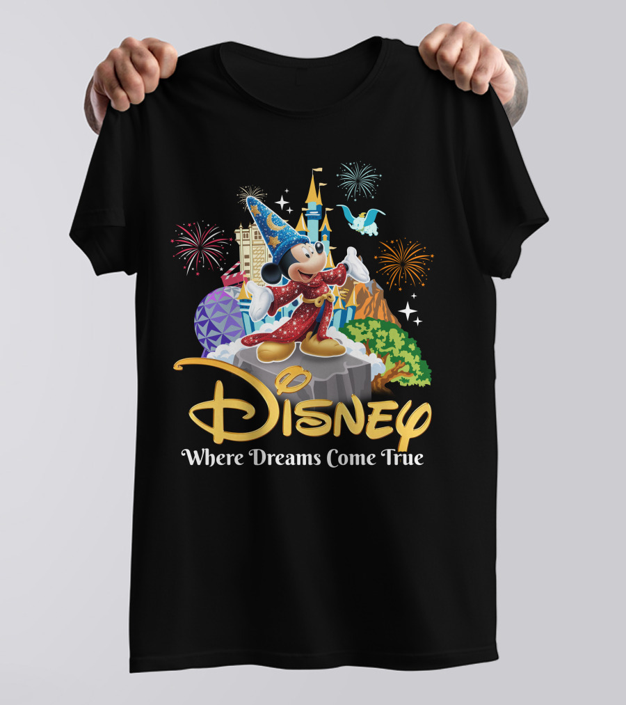 Disney MK Fantasia Where Dreams Come True T-Shirt