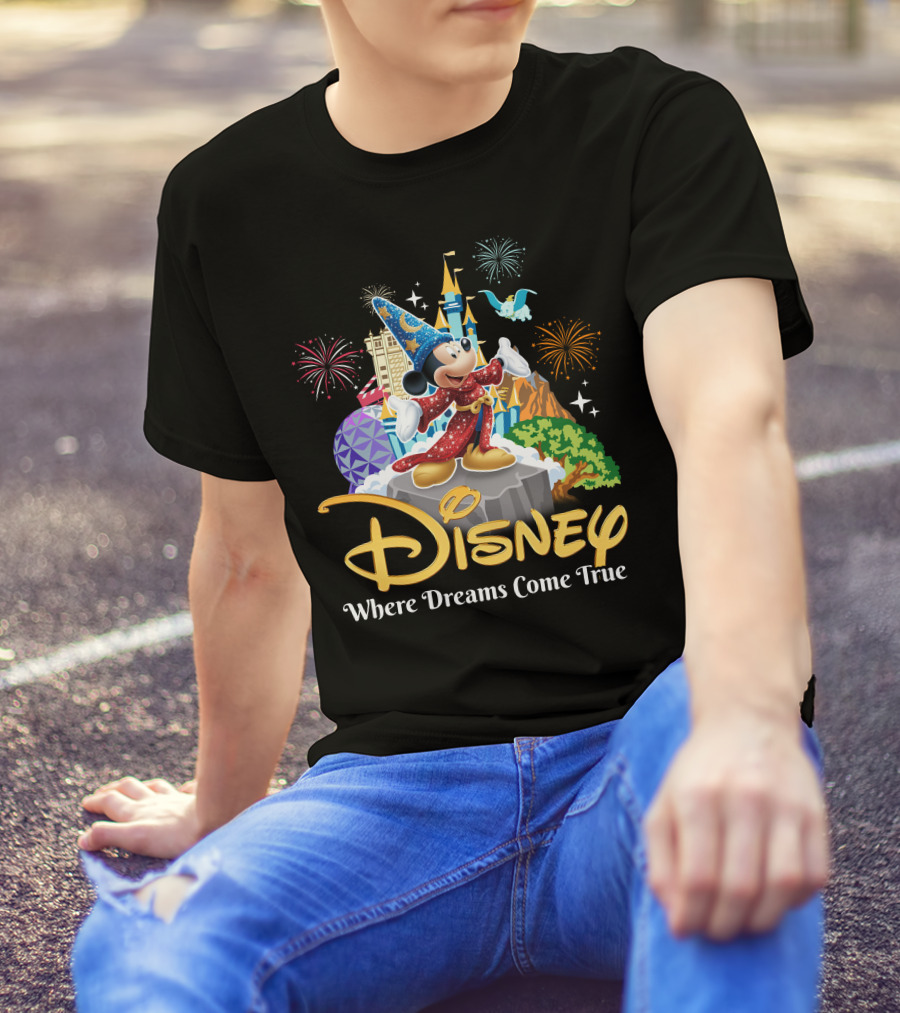 Disney MK Fantasia Where Dreams Come True T-Shirt
