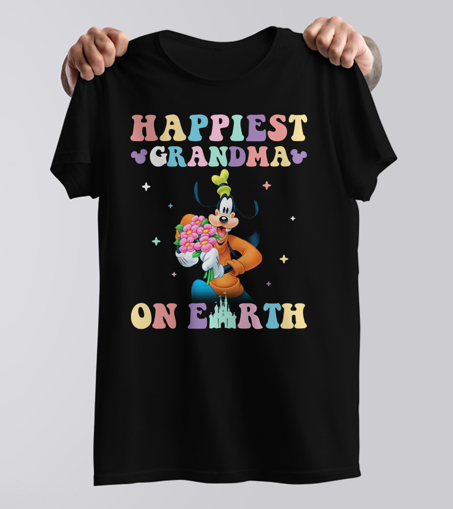 HAPPIEST GRANDMA ON EARTH GOOFY T-Shirt