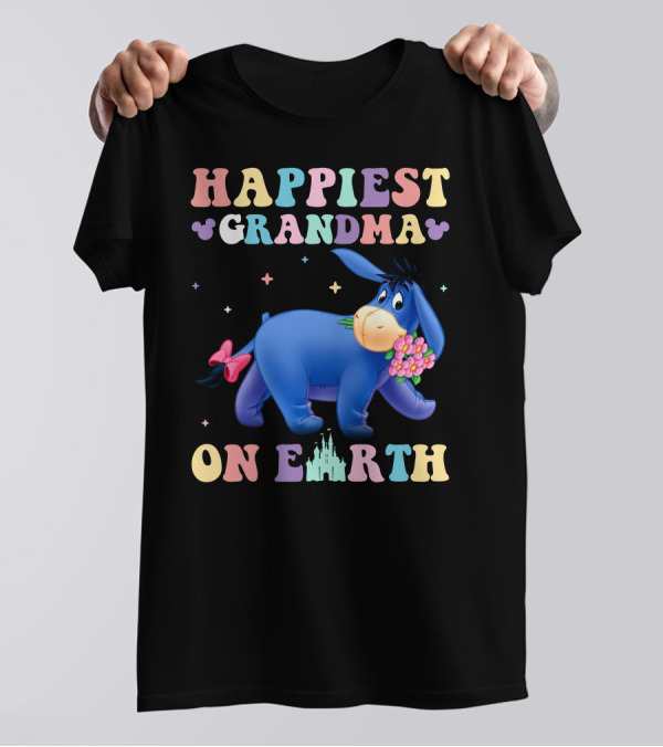 HAPPIEST GRANDMA ON EARTH EEYORE T-Shirt
