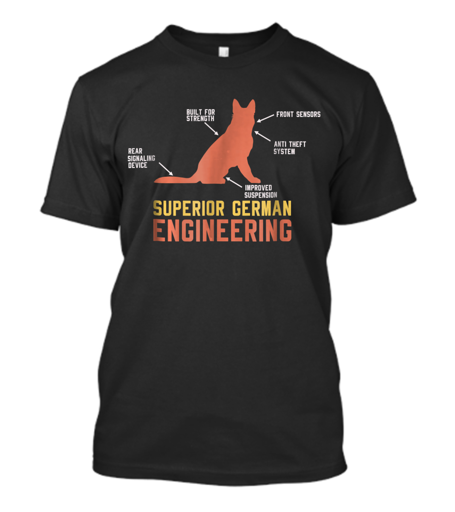 Superior German Engineering Built For Strength With Improved Suspension T-Shirt