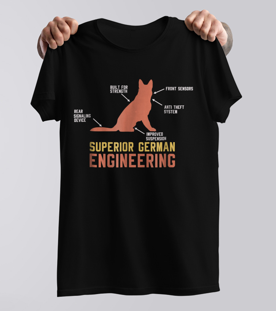 Superior German Engineering Built For Strength With Improved Suspension T-Shirt