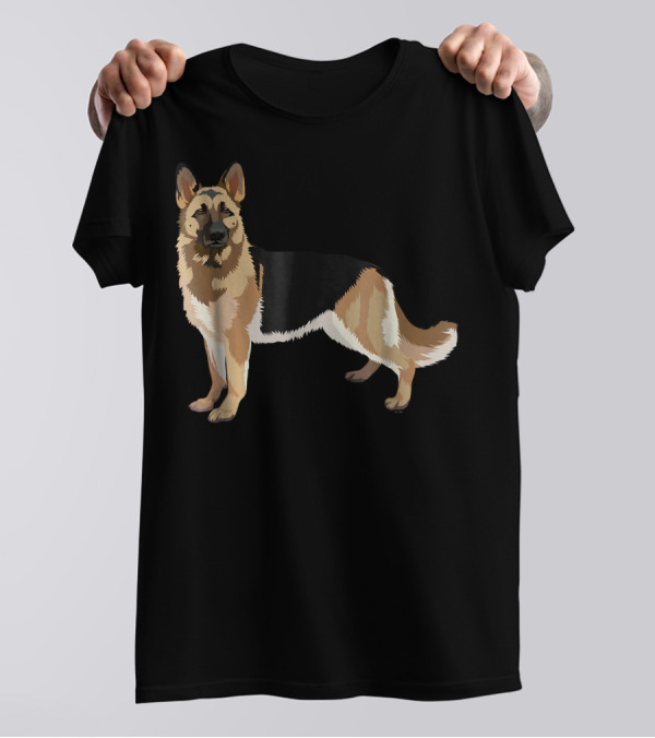 Gifts For German Shepherd Lovers Dog Pop T-Shirt