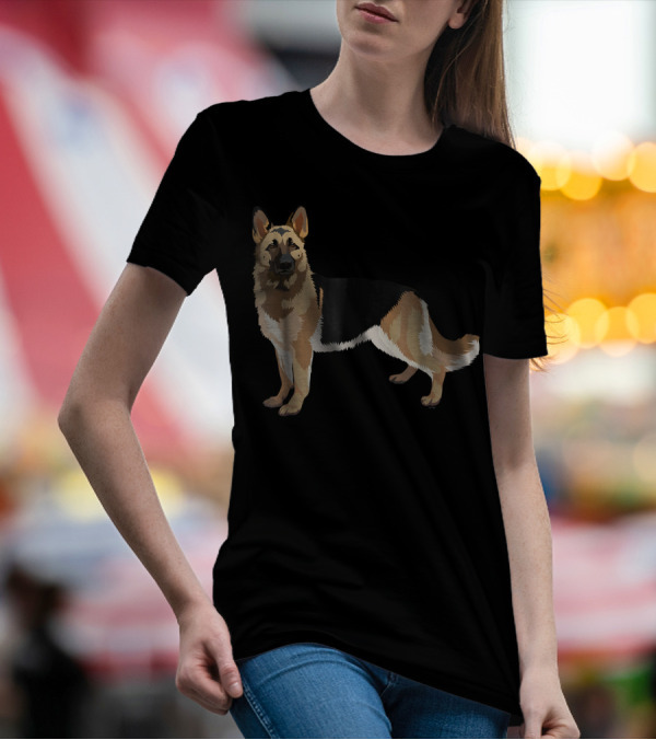 Gifts For German Shepherd Lovers Dog Pop T-Shirt