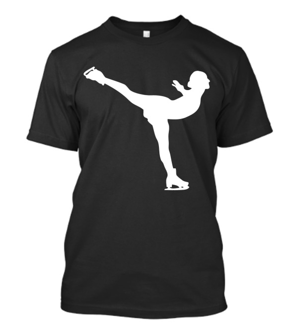 Girl Love Figure Ice Skating T-Shirt