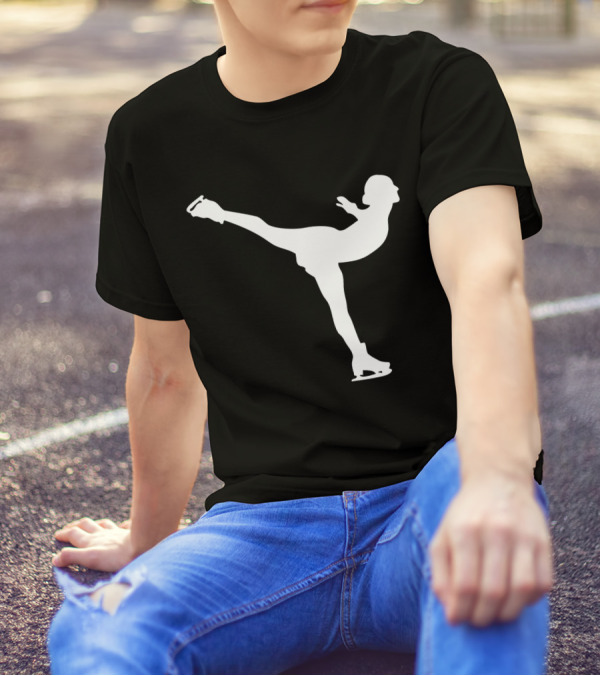 Girl Love Figure Ice Skating T-Shirt