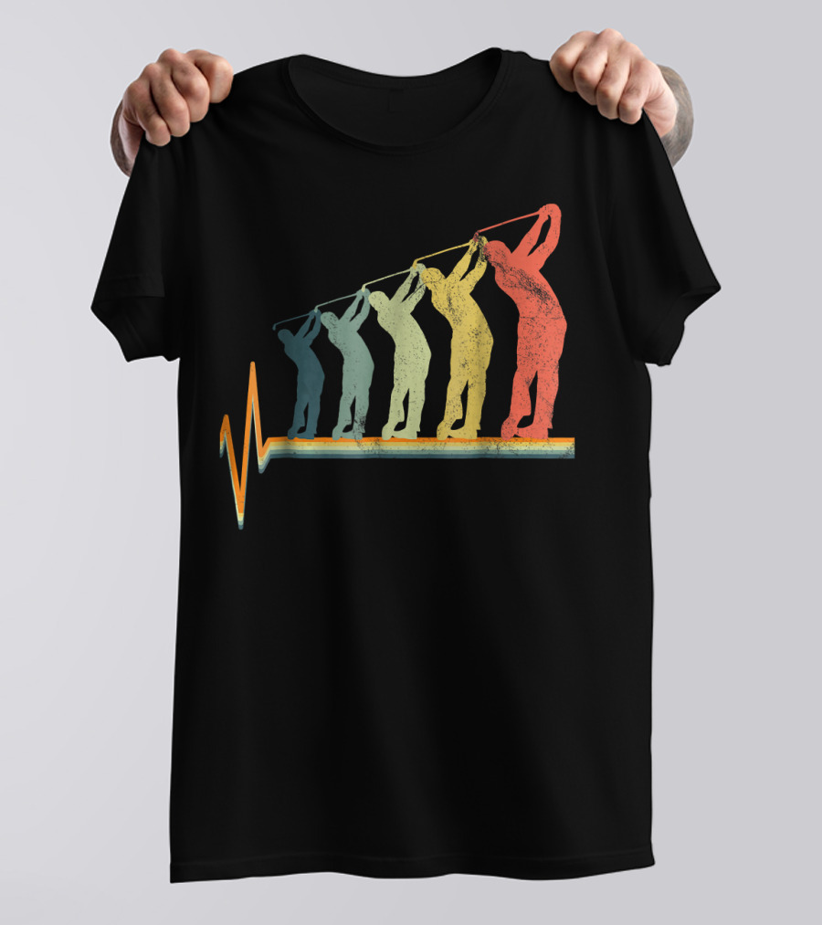 Golf Heartbeat Player Evolution Series T-Shirt
