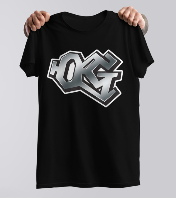 Graffiti Style Chrome OG Gangsta Urban T-Shirt
