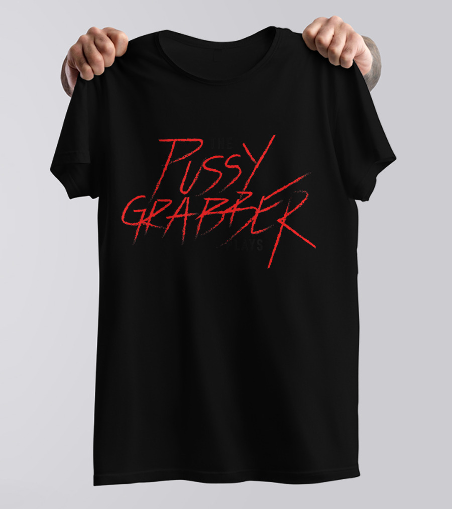 The Pussy Grabber Plays Graffiti For Fun Feminist Witty Joke T-Shirt