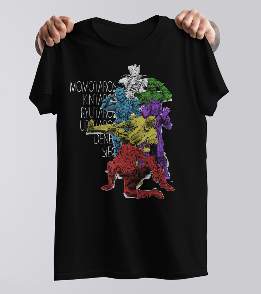 Momotaros Kintaros Ryutaros Urataros Deneb Sieg Imagin Designed By Yoshito Sugawara T-Shirt