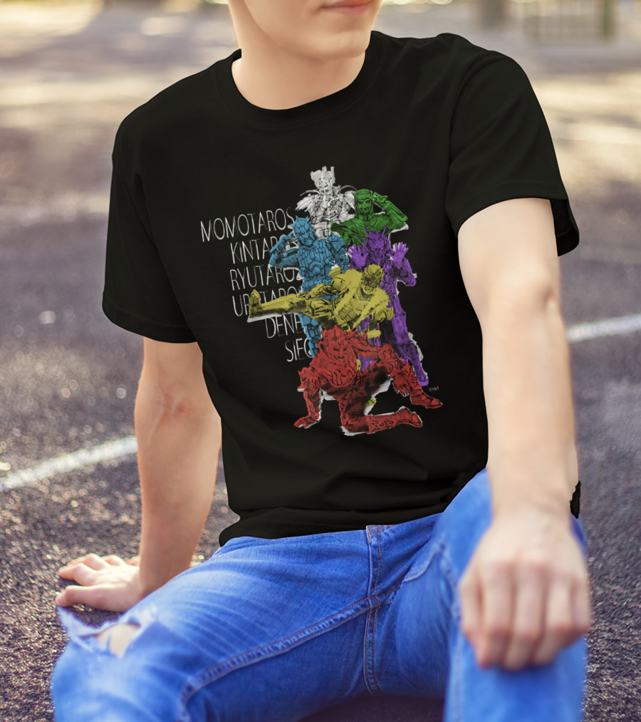 Momotaros Kintaros Ryutaros Urataros Deneb Sieg Imagin Designed By Yoshito Sugawara T-Shirt